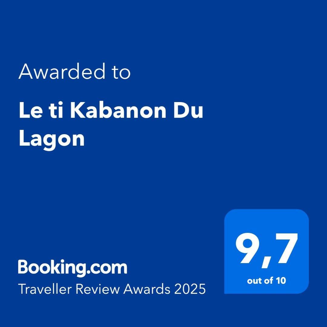 Le Ti Kabanon Du Lagon Ла-Салін-ле-Бен Екстер'єр фото